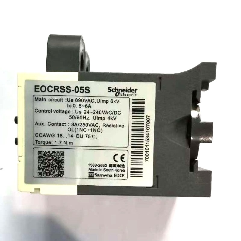 Schneider รีเลย์กระแสเกินอิเล็กทรอนิกส์ EOCRSS-05S/30S/60S/05W/30/60W 220/380V