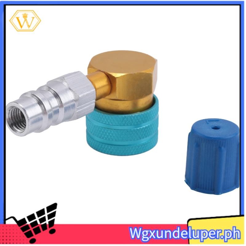 WR1234Yf - R134A Low Side Refrigerant Plus Fluolurine Quick Coupler Coupler อะแดปเตอร์ Car Air-CONVE