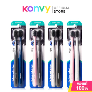 (สุ่มสี) Biosafety Ultra Charcoal Toothbrush Random Color 2pcs ไบโอเซฟตี้ แปรงสีฟัน รุ่น Ultra Charcoal.