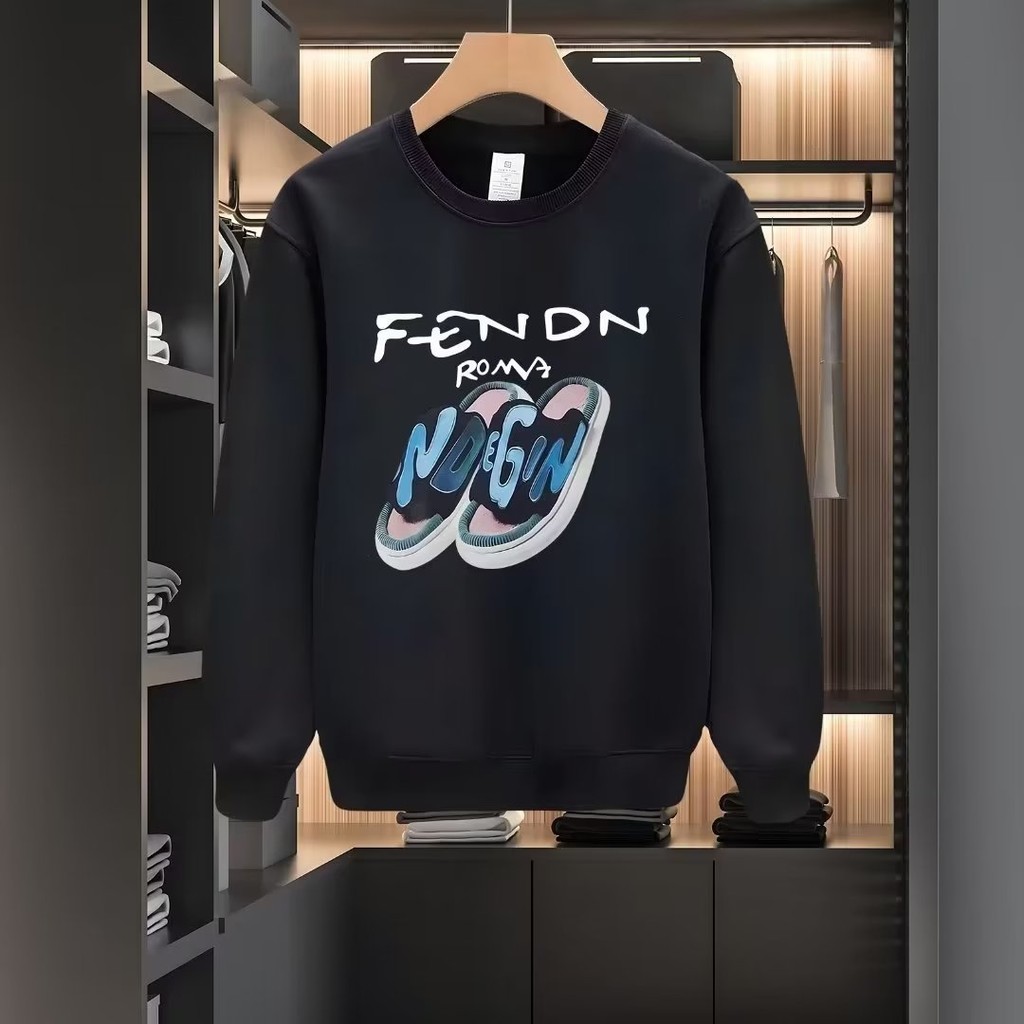 Top Niche High Street 2025NEW Street Wear Men American Sweatshirt ใหม่เสื้อลําลองฤดูใบไม้ผลิฤดูใบไม้