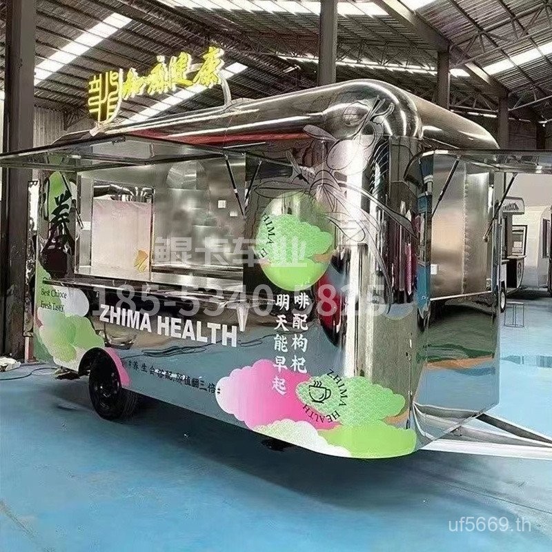 กลางแจ้ง Commercial Street Gourmet รถบรรทุกดูพื้นที่ Night Market รถบรรทุกขนมขบเคี้ยวรถบรรทุกจําหน่า