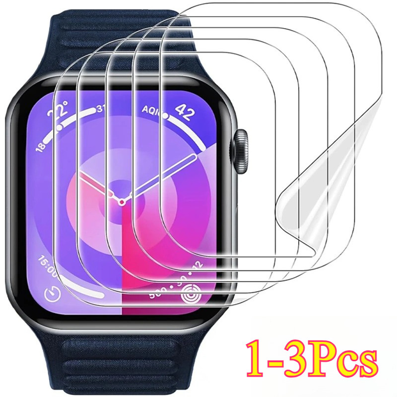 ฟิล์มกันรอยหน้าจอสําหรับ iphone Watch Series Ultra 1 2 3 7 8 9 10 11 SE SE2 SE3 38 มม.40 มม.41 มม.44