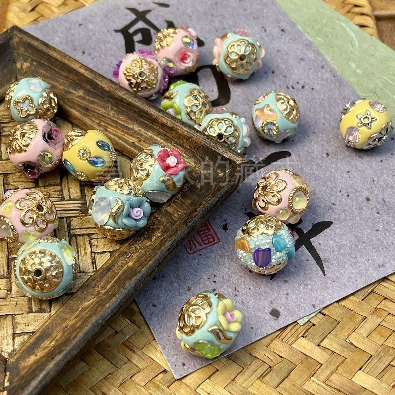 สายคล้องโทรศัพท์มือถือ Nepali ทำด้วยมือ ตกแต่งแบบมืออาชีพ พร้อมสต็อกใหม่ 20250917