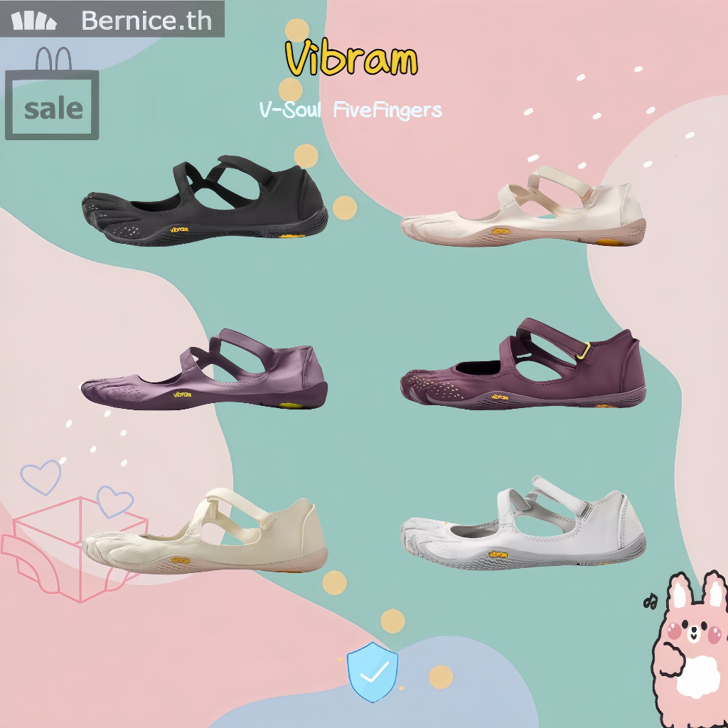 เป็นของแท้ 100%💡 Vibram V-Soul FiveFingers รองเท้ากีฬา รองเท้า
