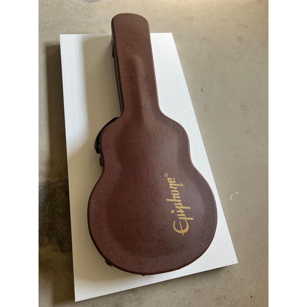 Epiphone Epiphone ES335 Jazz Guitar Case Piano Case Brown Drum Surface Classic Retro ทนทาน