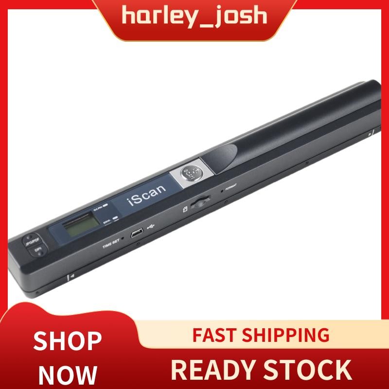 harley_josh Portable Scanner Driver-Free Large-capa4 Scanner เหมาะสําหรับสแกนและประหยัดหนังสือหนังสื