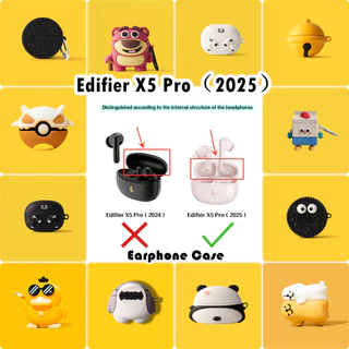READY STOCK!นําไปใช้กับ Edifier X5 Pro（2025） เคส Case เคสหูฟัง การ์ตูนสร้างสรรค์ ซิลิโคนนุ่ม เคส เคสหูฟัง NO.2