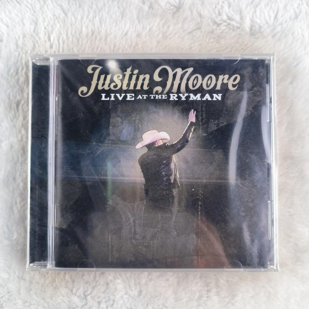 Z883 อัลบั้มซีดี Justin Moore Live At The Ryman C0103