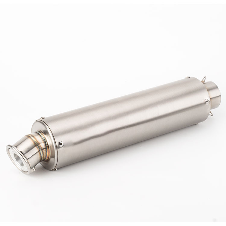 [คลังสินค้าพร้อม] ท่อไอเสียดัดแปลงรถจักรยานยนต์ท่อกลมท่อไอเสีย R15 V3 MT03 RS150 Y15 SV650