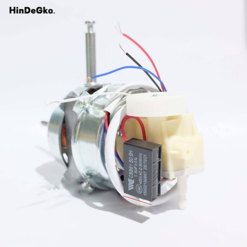 HDG สุดประหยัด BLDC 12W 1A หัวพัดลมไร้แปรงถ่าน, เพลาเอียง D, เพลารองรับ 8 มม., แบริ่ง 2 อันพร้อมฟีดไ