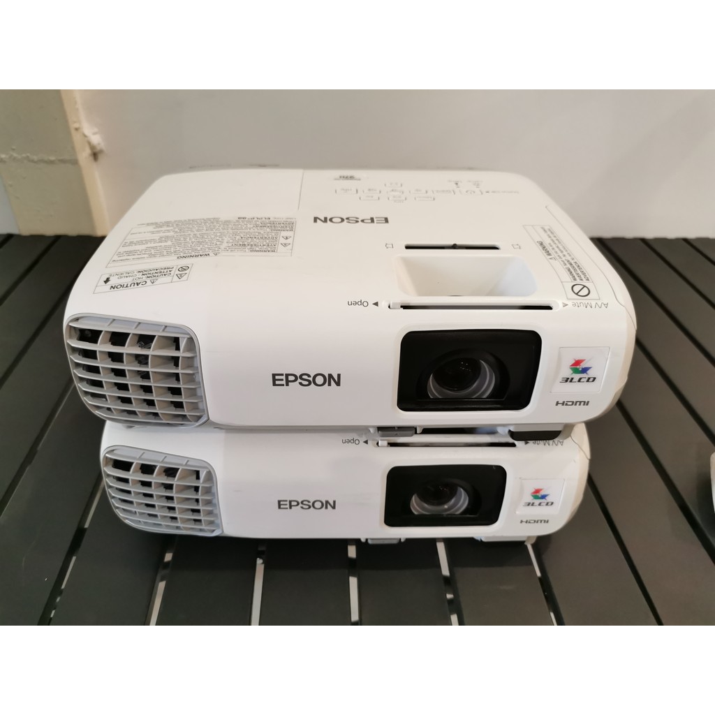 มือสอง Epson Projector โฮมเธียเตอร์ Full HD Office Conference Home Teaching Projector Direct Project