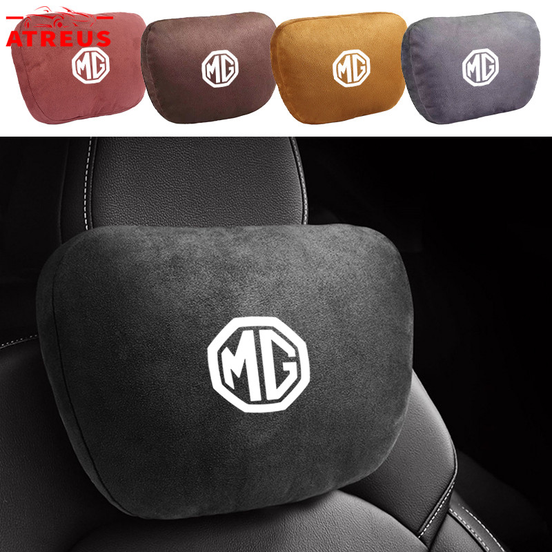 MG หมอนรองคอสําหรับรถยนต์ พนักพิงศีรษะรถยนต์ รถที่นั่ง หมอนรองคอในรถ หมอนรองคอคุณภาพสูง คอสนับสนุน ส