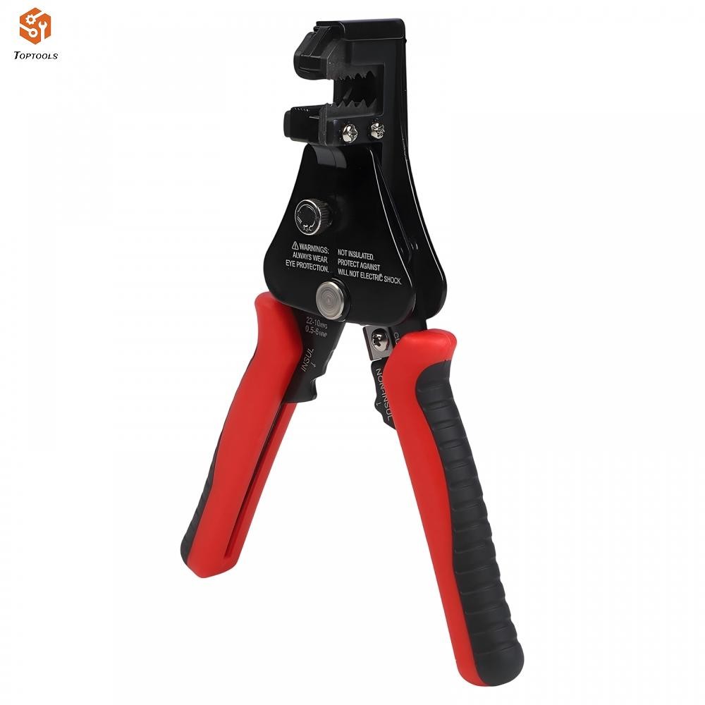 Professional Wire Stripper เครื่องตัดและ Crimping Tool สําหรับ AWG18 ถึง AWG8 ขนาดลวด