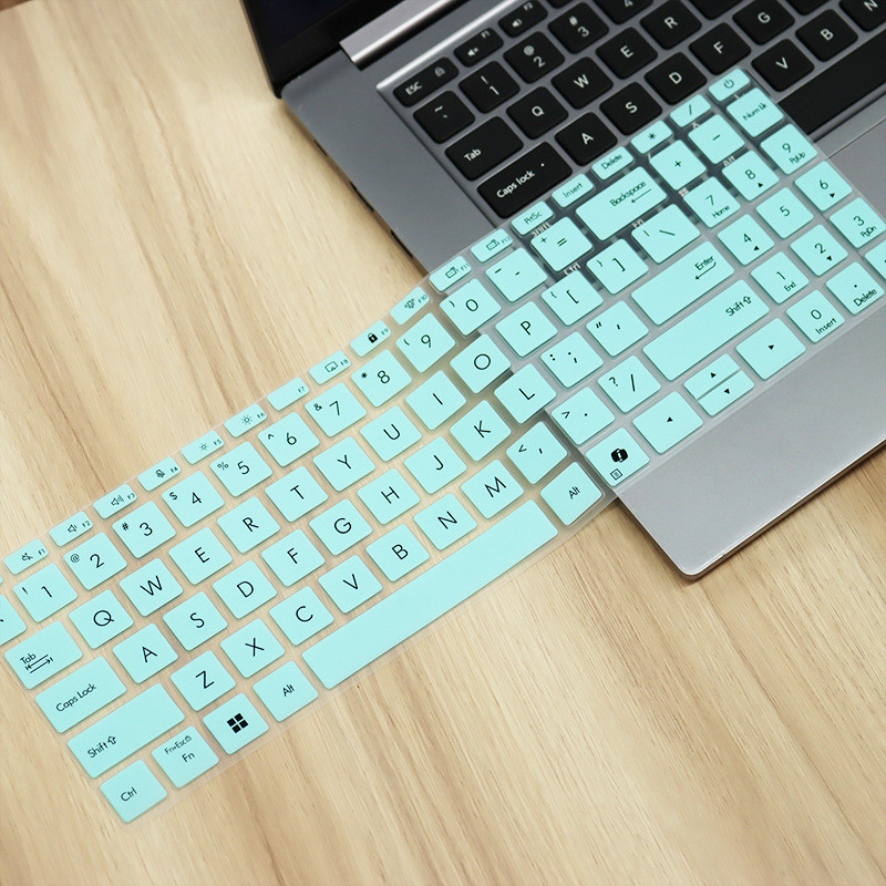 ฝาครอบแป้นพิมพ์แล็ปท็อปซิลิคอนสําหรับ ASUS ExpertBook P1 P1503CVA PX563CVA แป้นพิมพ์คอมพิวเตอร์ป้องก