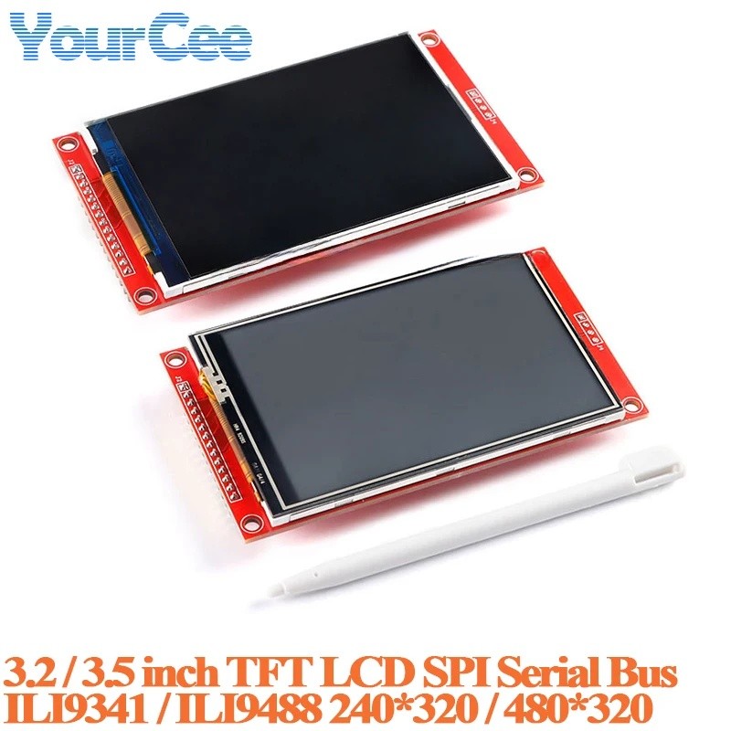 3.5 3.2 นิ้วจอแสดงผล TFT LCD Touch โมดูล 3.5 "ILI9488 ILI9488 320x480 240*320 SPI Serial STM32 320*4
