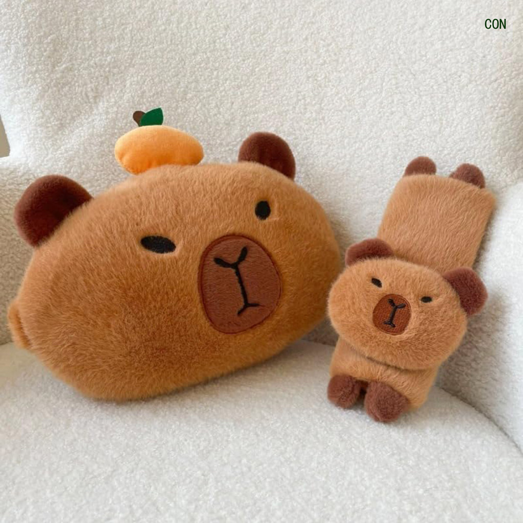 CTA 1PC Capybara พนักพิงศีรษะรถยนต์คอรถรถปากมดลูก