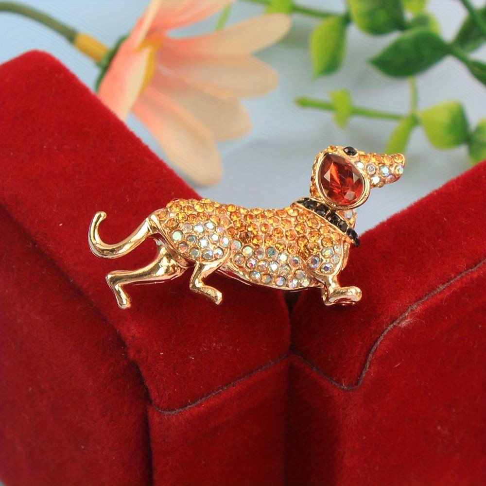 เข็มกลัดสุนัขทรงดอร์แมนโดUGH ออกแบบโดย Rhinrhinaute เครื่องประดับสไตล์โซเดียมน่ารัก