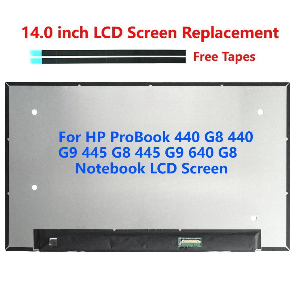 สําหรับ HP ProBook 440 G8 440 G9 445 G8 445 G9 640 G8 โน้ตบุ๊คหน้าจอ LCD