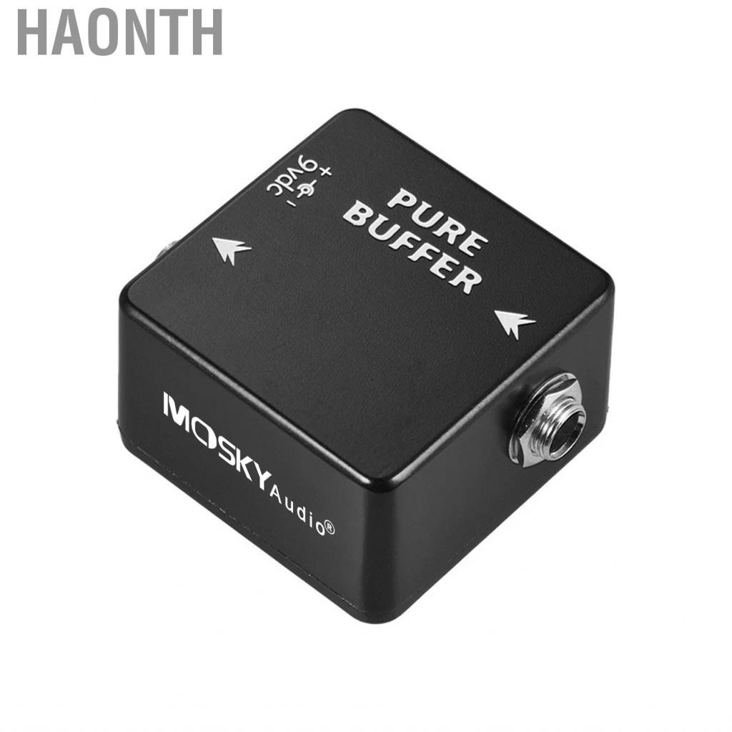 Haonth Haonth Btuty Pure Buffer Buffer Effect Effect Pedal Full Metal Shell