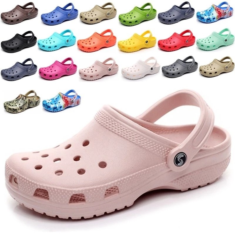 Classic Clog Shoes Soft EVA Beach Crocks Sandals Slip On Mul