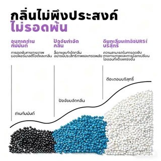 【Pet Record】ทรายแมว 2KG เบนโทไนท์ 6 กลิ่นเป็นตัวเลือก ดูดซับกลิ่นดีเยี่ยม กำจัดกลิ่นไม่พึงประสงค์