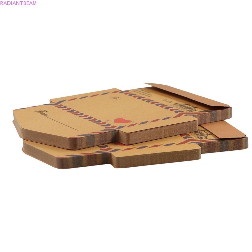 RADIANTBEAM Envelope Student Stationery กระดาษคราฟท์ 45 ชิ้น/เซ็ต Notepad