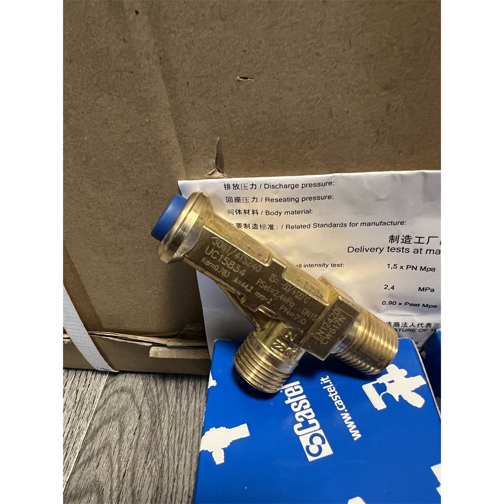 วาล์วนิรภัย Castel Castel ดั้งเดิม 3061/3TS280/4TS240/2TS420/190/300/320