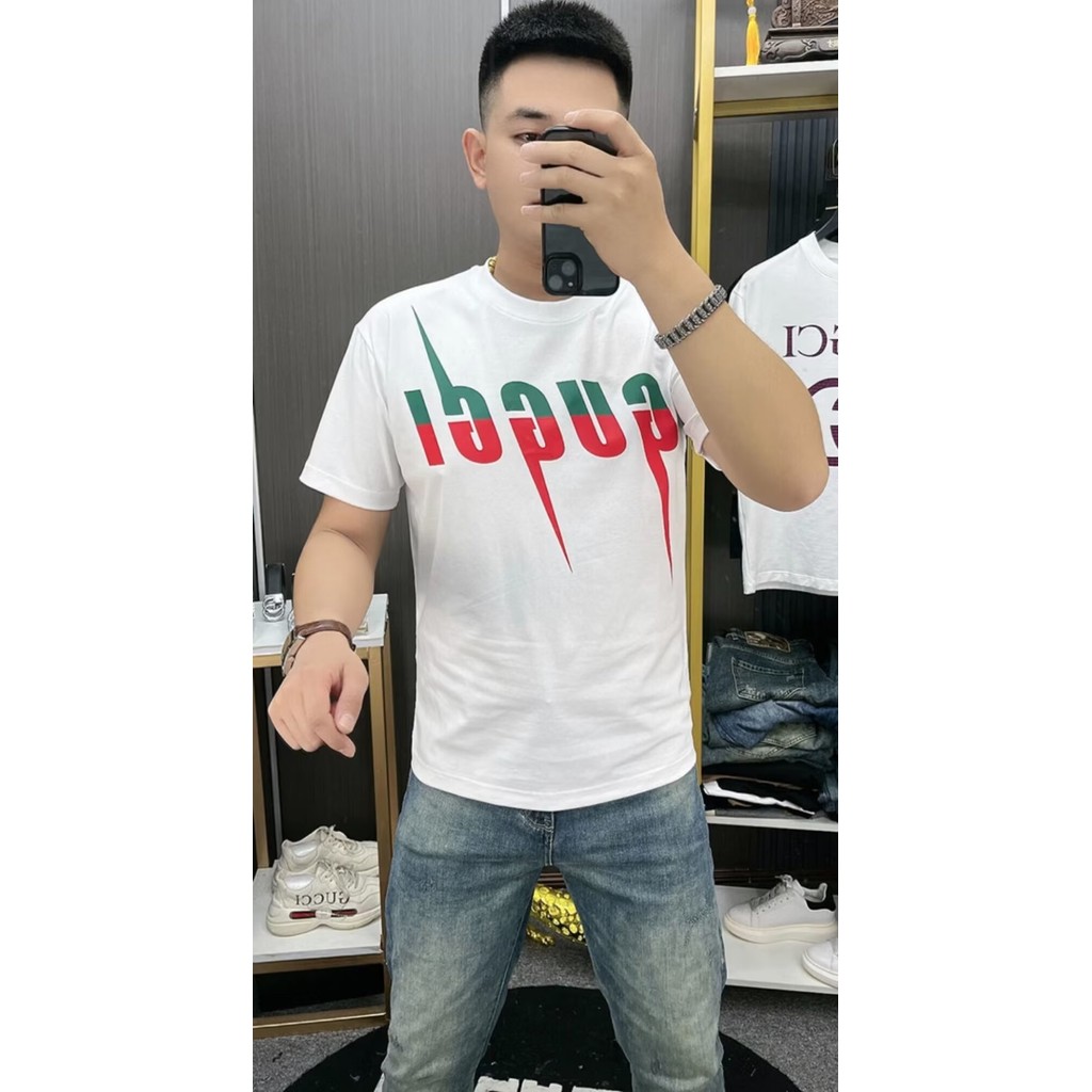 2025 NEW 2025P17 (Long-staple Pure Cotton 230g) D-701 Black/White/S-5XL Size new23 4RZN