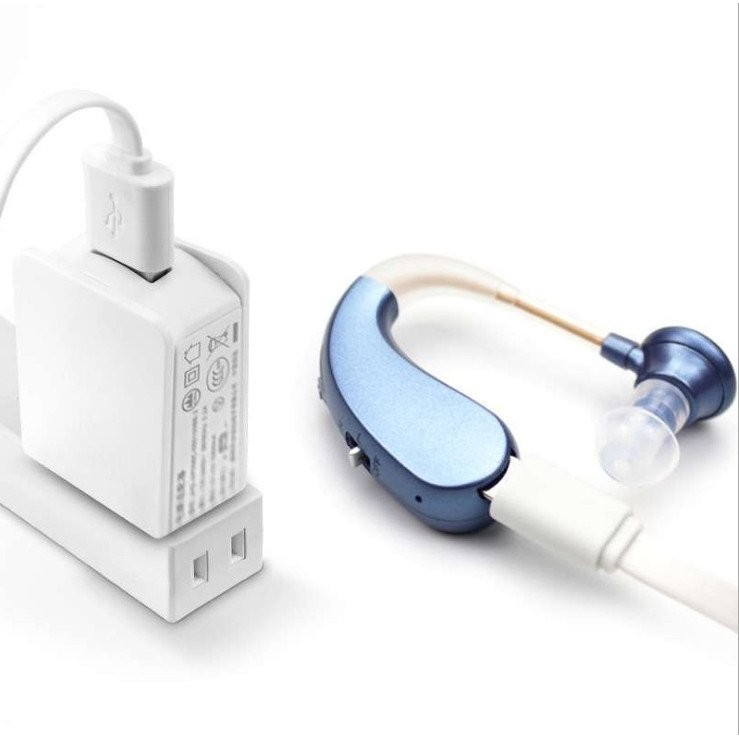 Muguang สามารถใช้ซ้ายขวา Once Earhook ไฟฟ้าสไตล์ VHP-202s Old Man 5 วัน 1204 ชาร์จ X0EL