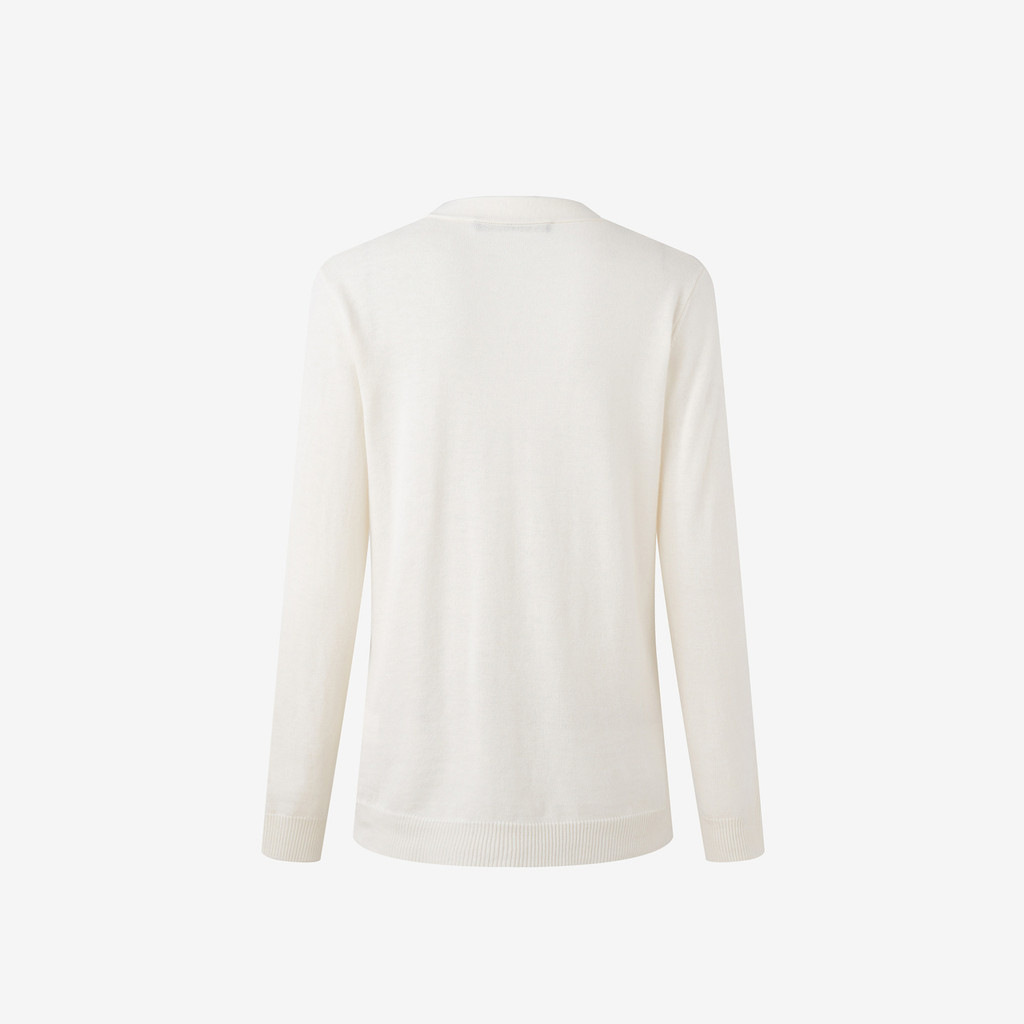 KARL LAGERFELD เสื้อคาร์ดิแกนลายการ์ตูน Lafayette E17L1441