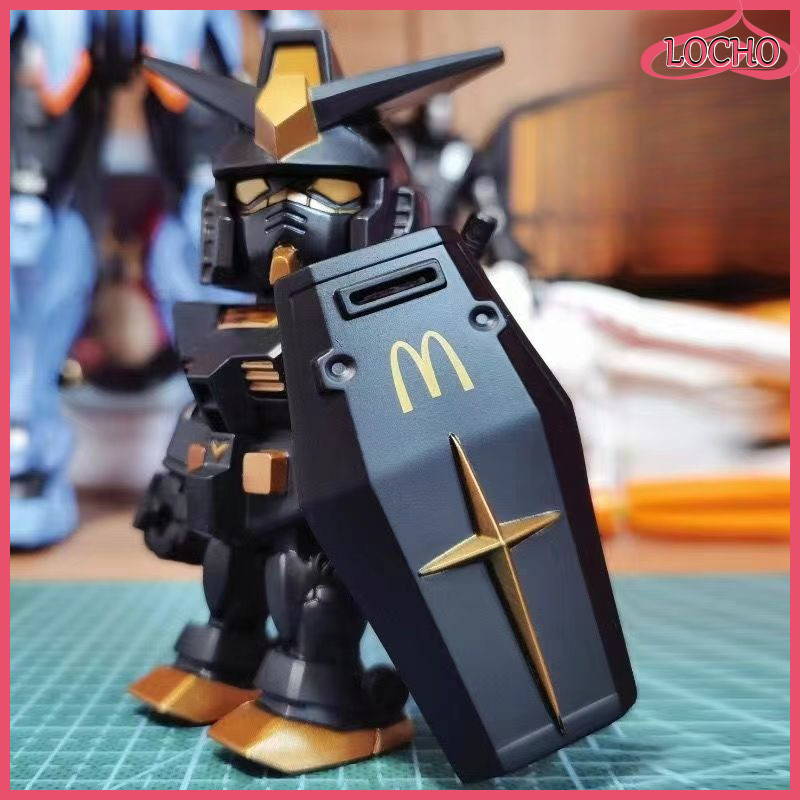 [คลังสินค้าพร้อม+จัดส่งรวดเร็ว] McDonalds Gundam Co-Branded Gundam Series Angus Package ของเล่นฟิกเกอร์ขายดี