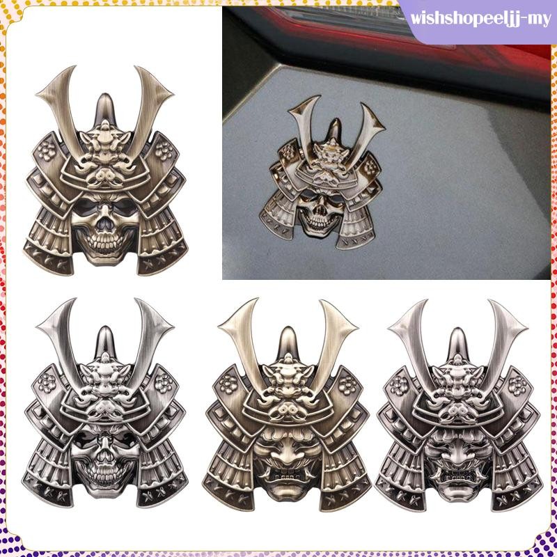 [WishshopeeljjMY] Samurai Car Sticker Side Trunk Window Japan Warrior Decal Japanese Sticker