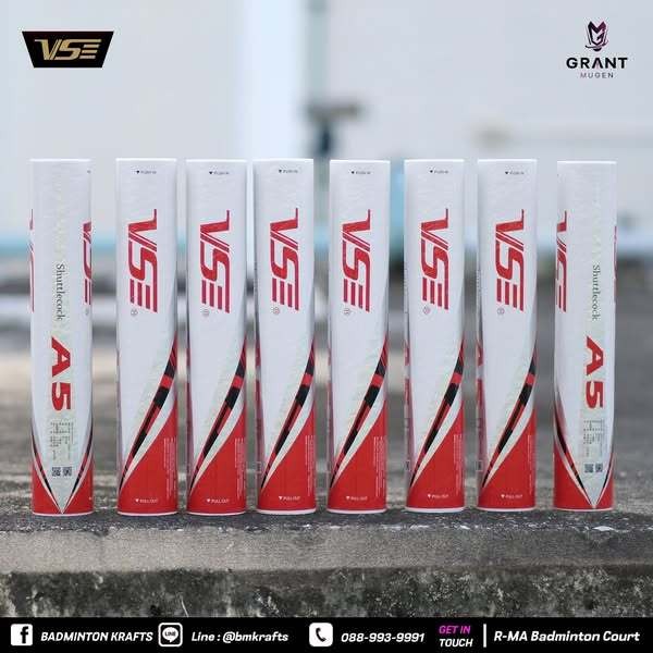 ลูกแบดมินตัน VS-A5 (ขนเป็นแท้)