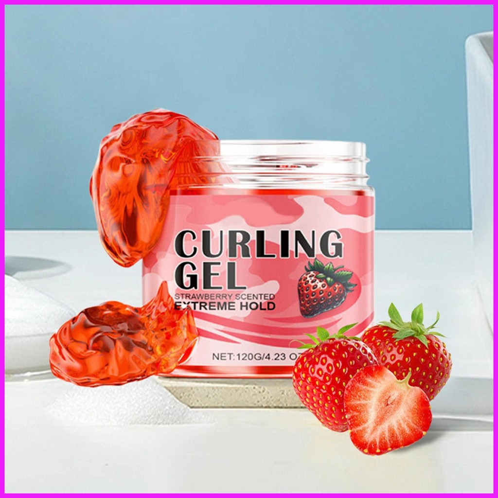 Dinning Styleing Gel Leave-in Dinning Style Cream for Curly & Wavy Hair High Definition Hair Volume 