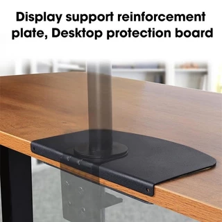 แผ่นรองกระจัง Monitor Arm Reinforcement Plate สำหรับติดตั้งขาตั้งจอคอมแบบหนีบกับโต๊ะ