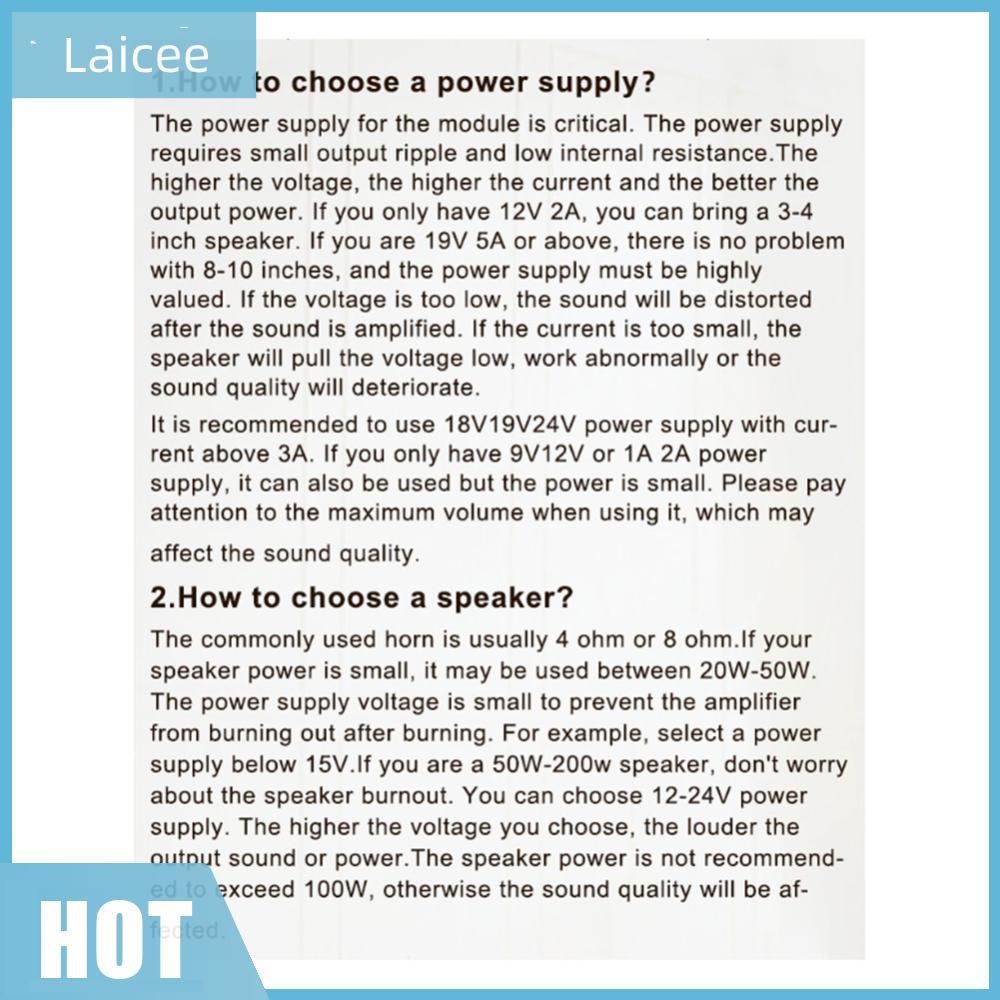 [Laicee.th] ZK-1002M เครื่องขยายเสียงลําโพงสเตอริโอบลูทูธ 5.0 แอมป์