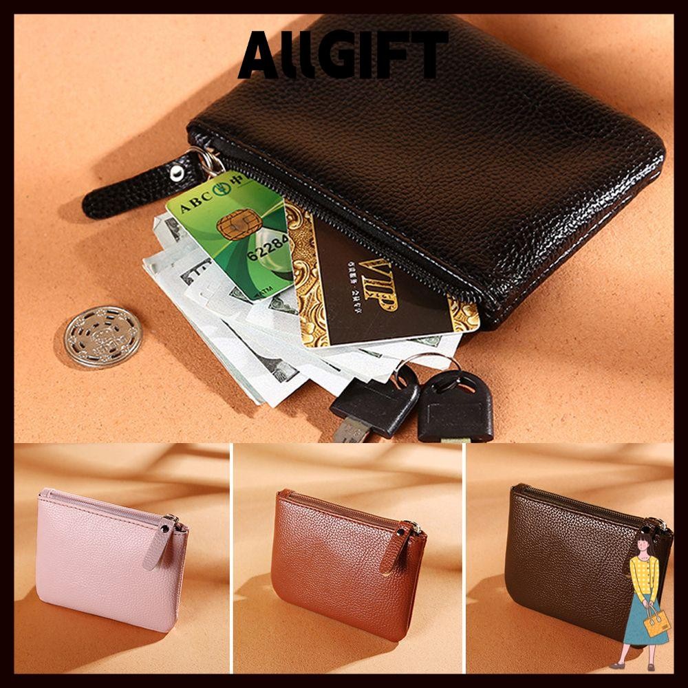 ALLGIFT Mini Purse Minimalist Credit Card Coins Bag