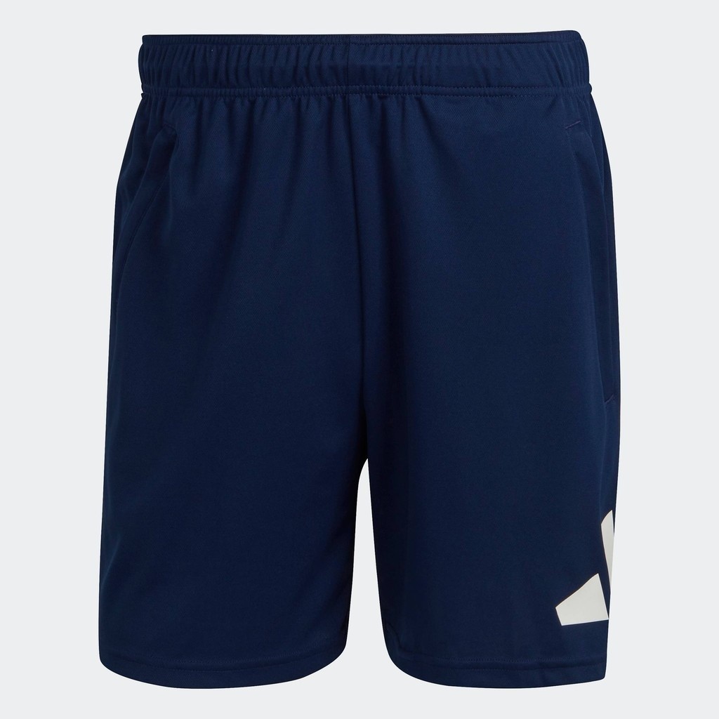 adidas Gym & Training Train Essentials Logo Training Shorts Men Blue IB8124