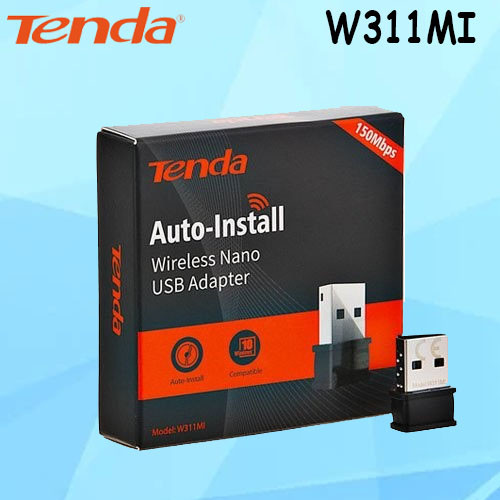 TENDA W311MI อะแดปเตอร์ USB ไร้สาย PICO 150Mbps