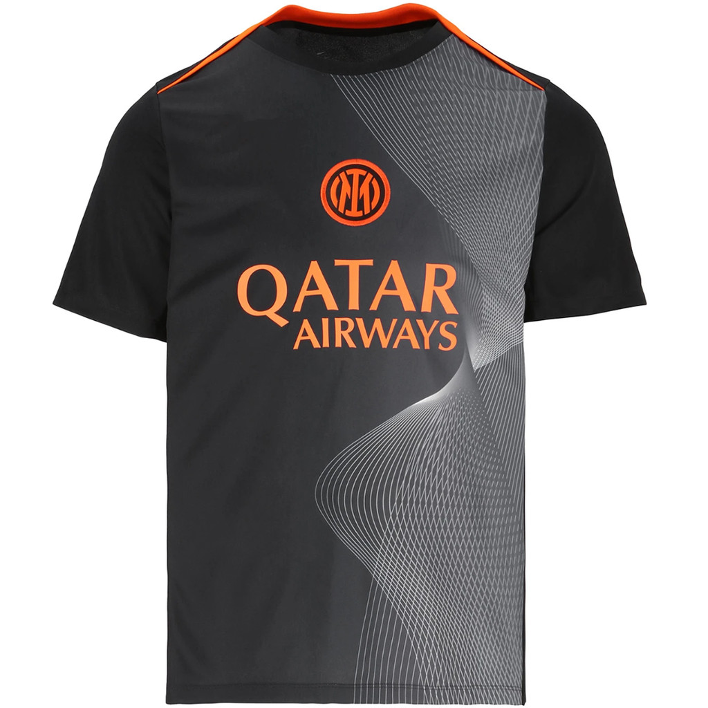 ชุดซ้อมทีมInter Milan ก่อนเกมส์ สไตล์แฟนๆ เหมาะสำหรับคนชอบฟุตบอล ไซส์ S-4XL
