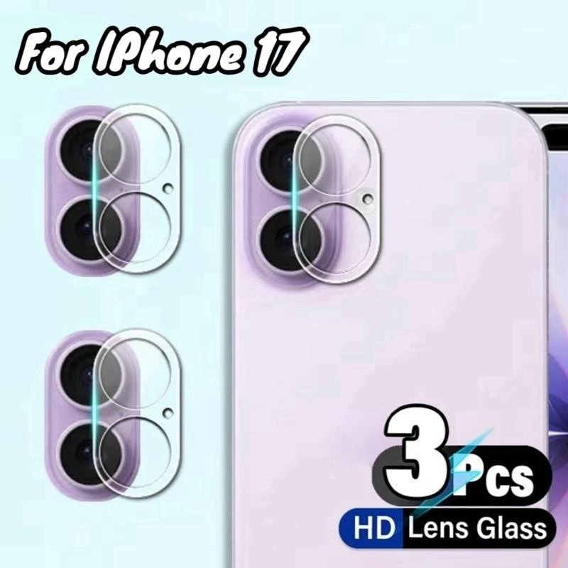 พร้อมส่ง ฟิล์มกันรอยเลนส์กล้อง For iPhone 17 17Air ฟิล์มกันรอยกล้องด้านหลังแบบใส ฟิล์มกระจกนิรภัยป้องกันเลนส์กล้อง