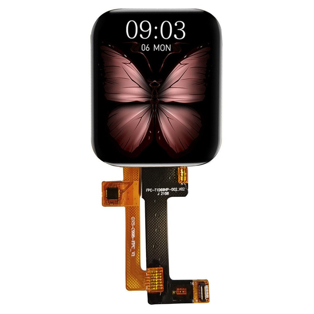 1.54 IPSTFT หน้าจอสัมผัส 240x280 จอแสดงผลสี TFT Display Assembly ST7789V2