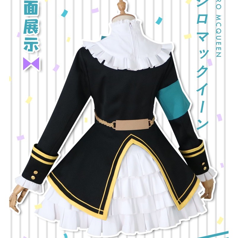 ชุดคอสเพลย์ Lady cos และ White McQueen จากเกม HORSE RACING สไตล์เดียวกัน พร้อมเสื้อผ้าสตรีครบชุด