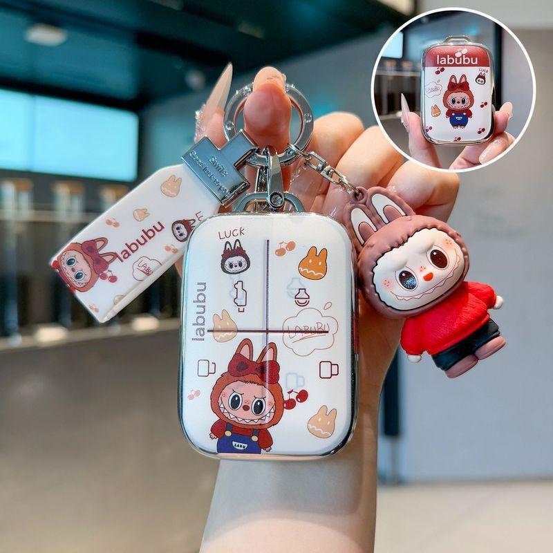 เคสกุญแจ Chery V23 รีโมทคอนโทรลฝาครอบป้องกันรอยขีดข่วน ของแต่งรถชินจัง พวงกุญแจ เคสกุญแจ ปลอกกุญแจรถยนต์ icar v23