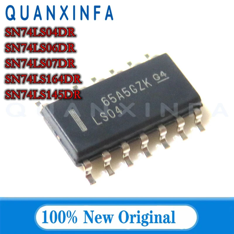 5PCS SN74LS04DR SN74LS06DR SN74LS07DR SN74LS164DR SN74LS145DR 74LS06 74S07 74LS04 LS06 LS04 LS06 LS0