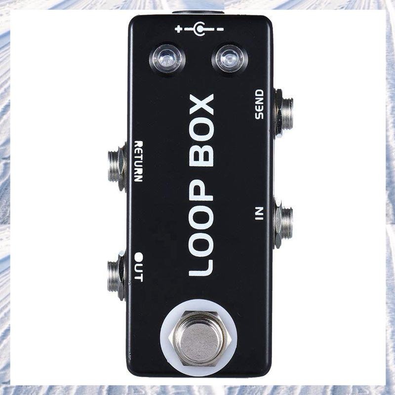 Mini Guitar Effect Pedal Loop Box Switcher Channel Selection True Bypass