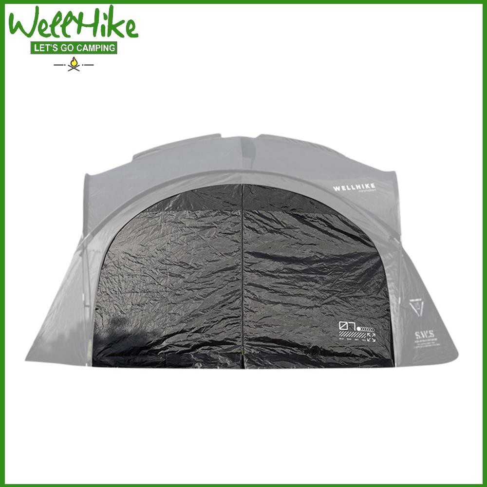 WELLHIKE 🚚ซันชาเดย์คานอย โดมเต็นท์ ผ้ากันน้ำ UV กันแดด ขนาดPU3000มม. เหมาะสำหรับcampingและpicnicชายหาด