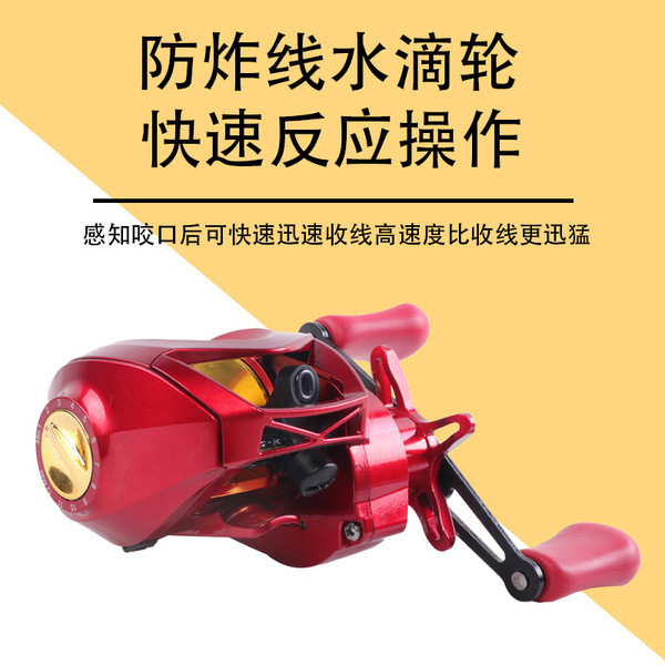 you love fishing รอกเบส อุปกรณ์ตกปลาล้อหยดน้ำสายป้องกันการระเบิด Kario ล้อย่อยล้อสแตนเลส