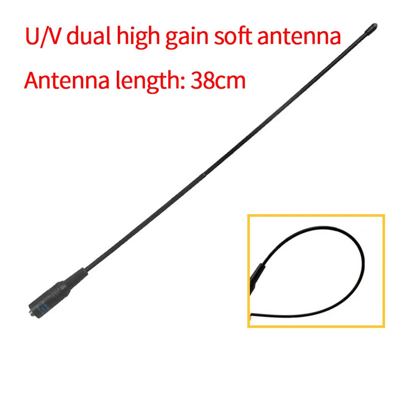 NAGOYA NA-771 SMA หญิง SMA-F Dual Wide Band เสาอากาศแบบยืดหยุ่น VHF/UHF 144/430MHz วิทยุ BAOFENG UV-