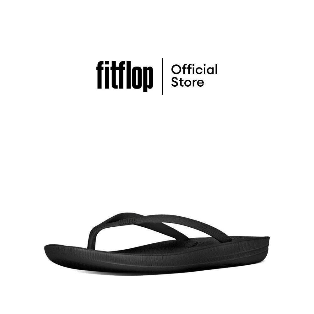 FITFLOP IQUSHION รองเท้าแตะแบบหูหนีบผู้หญิง รุ่น E54-090 สี All Black